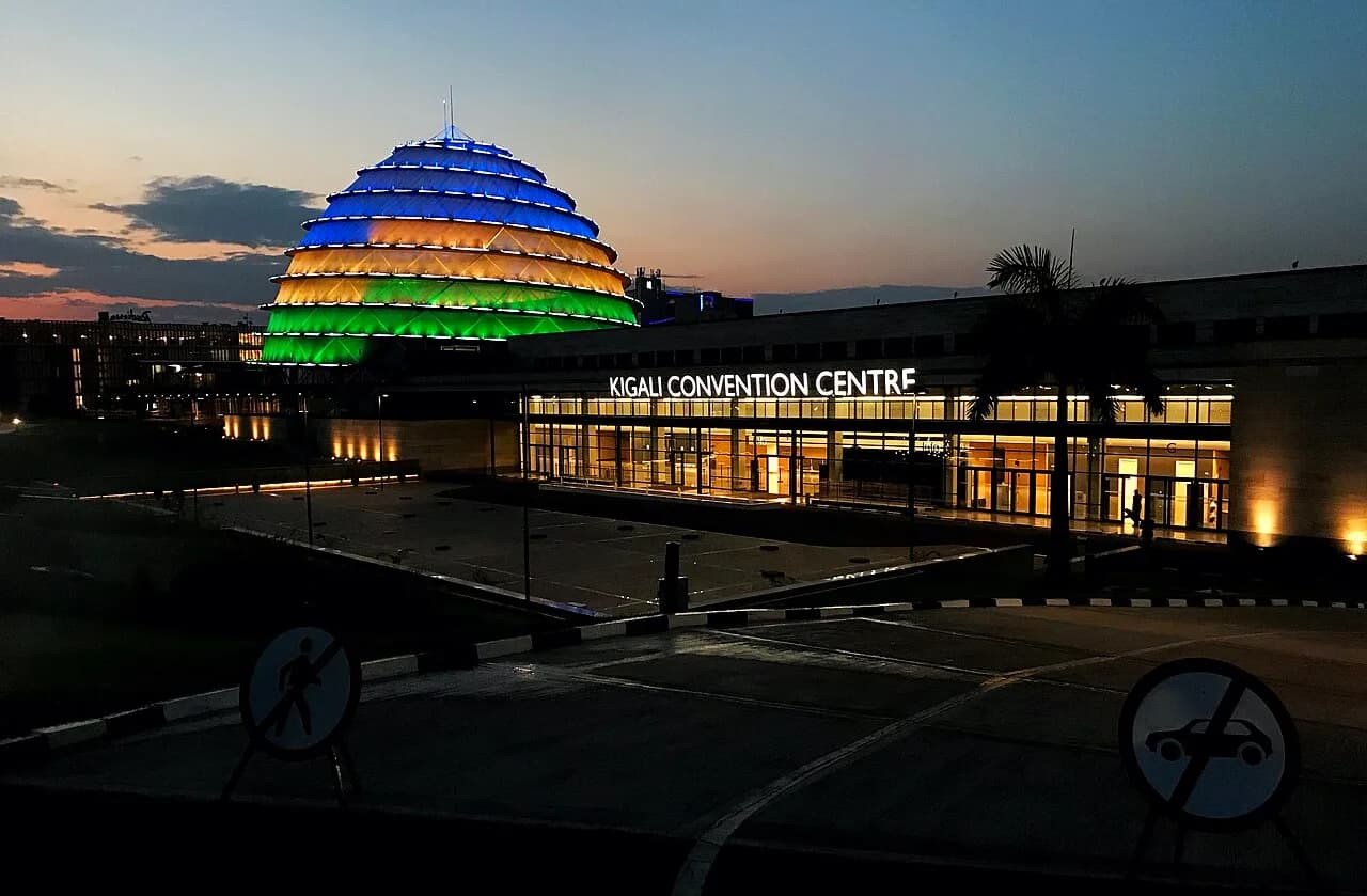Kigali Convention Centre and its distinctive dome